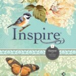 NLT Inspire Bible (Hardcover, Aquamarine, Filament Enabled): The Bible for Coloring & Creative Journaling