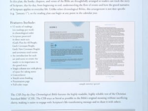 CSB Day-By-Day Chronological Bible