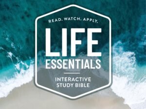 CSB Life Essentials Study Bible Tan/Blue (Black Letter Edition)