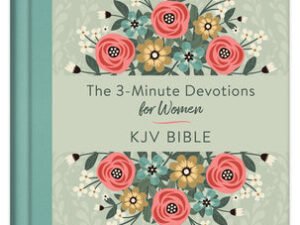 KJV Devotional Journaling Bible for Women featuring 3-minute daily devotions