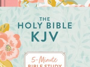 KJV Journaling Bible: Summertime Florals, beautifully designed for devotion and study