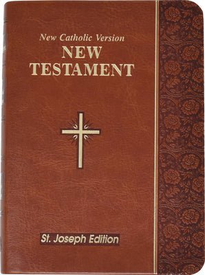St. Joseph New Catholic Version New Testament Vest Pocket Brown Edition