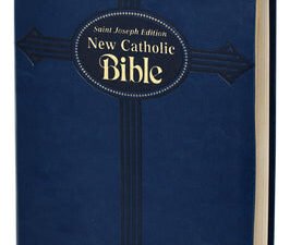 Ncb St. Joseph New Catholic Bible Large Print Blue Dura Lux (Red Letter Edition)