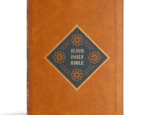 Luxury CSB Christian Standard Bible with Jesus Daily, Black Letter Edition for discerning readers.