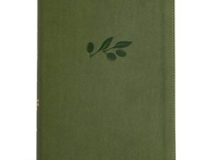 CSB Giant Print Reference Bible, Digital Study Edition, Olive, Indexed (Red Letter Edition)