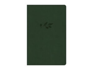 Elevate your devotion with the luxurious Christian Standard Bible Personal Size Giant Print Bible, featuring a rich olive lea