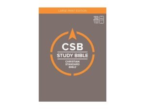 CSB Large Print Study Bible, Digital Study Edition (Red Letter Edition)