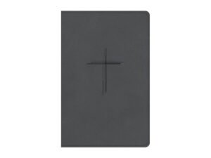 CSB Personal Size Giant Print Bible Charcoal (Red Letter Edition)