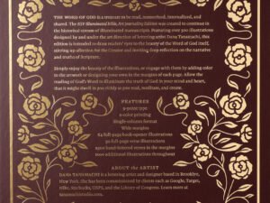 ESV Illuminated Bible, Art Journaling Edition (Paris Sky, Colossians 3:16 Design)