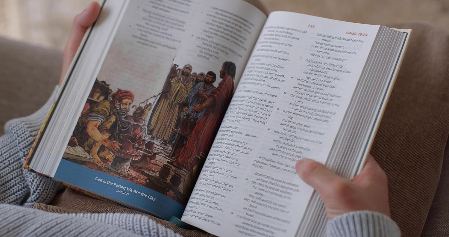 Explore the Bible with the ESV Children's Bible, a kid-friendly edition that fosters a lifelong love of scripture.