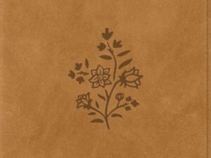 Explore the ESV Single Column Journaling Bible featuring nubuck caramel leather and a beautiful wildflower design.