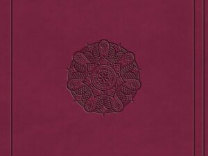 ESV Premium Gift Bible Raspberry Emblem Design