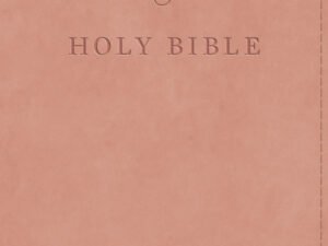 ESV Premium Church Bible, Blush Rose Edition leather-bound Bible for worship and study