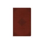ESV Large Print Value Thinline Bible Tan, Ornament Design