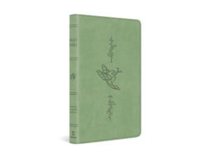 ESV Kids Thinline Bible, Light Green, Bird of the Air Design, Red Letter Edition
