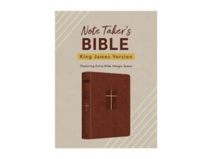 KJV Journaling Bible in Red Letter Edition with Note Taker's features.