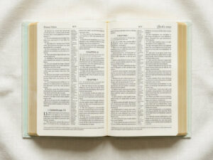 Religious Book / Bible — Internal Typography Spread | Generated by Modelize