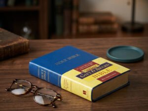 Hardcover Bible — Study Lifestyle | Generated by Modelize
