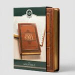 Religious book / Thinline Bible — Three-Quarter Studio Hero | Generated by Modelize