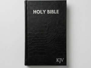 Bible — Overhead Flat Lay | Generated by Modelize