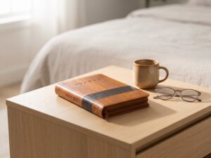 Studio photo of NIV Bible Medium, Expresso/Chocolate, Zip in context