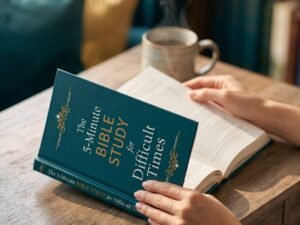 Studio photo of The 5-Minute Bible Study for Difficult Times in lifestyle