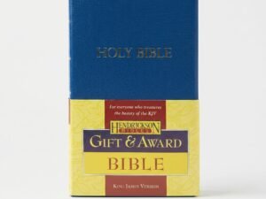 Studio photo of KJV Gift & Award Bible - Royal Blue Imitation Leather in hero