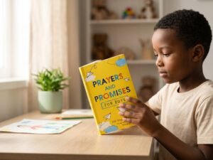Studio photo of Prayers and Promises for Boys in lifestyle
