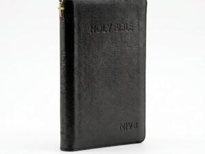 Studio photo of NIV Medium Polyurethane Cross Black in hero