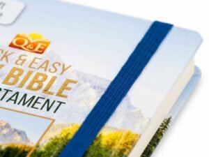 Studio photo of Quick & Easy Holy Bible in detail