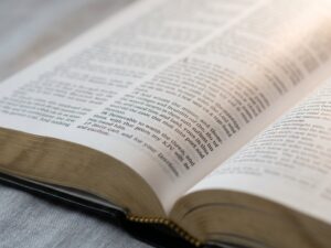 Studio photo of KJV Pew Bible: Holy Bible in detail