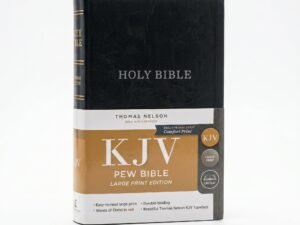 Studio photo of KJV Pew Bible: Holy Bible in hero