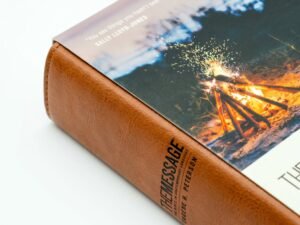 Studio photo of The Message Compact: The Bible in Contemporary Language in detail