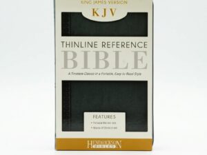 Studio photo of KJV Thinline Reference Bible in hero