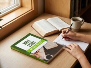 Studio photo of Bible Study in lifestyle
